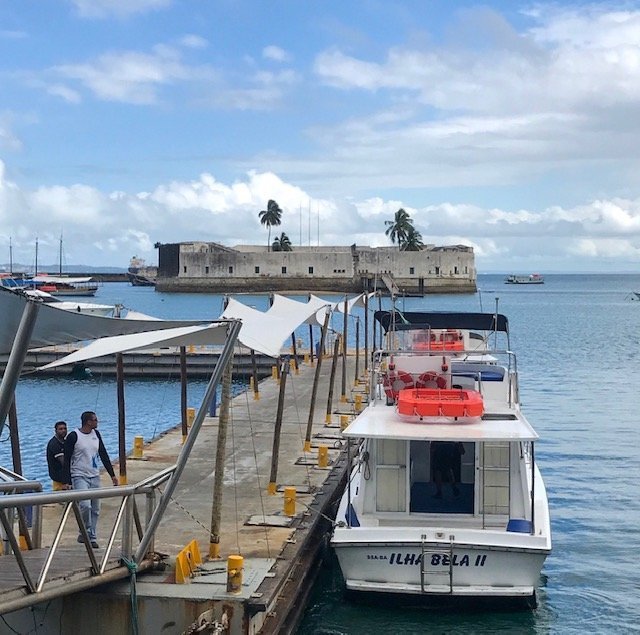 Barco Na Ida à Morro De São Paulo