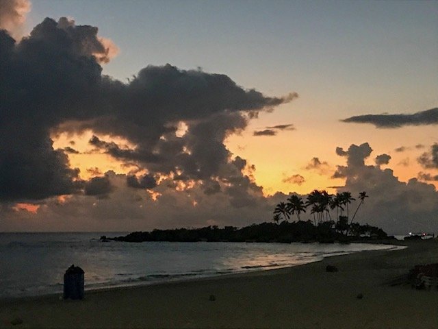 Ilha Da Saudade No Nascer Do Sol