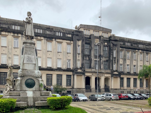 Predio da Alfandega em Santos