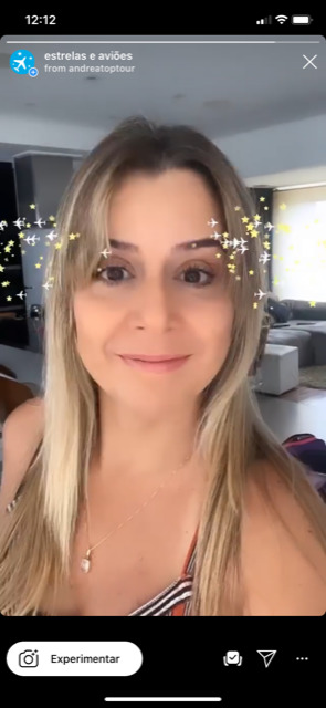 filtro instagram estrelas e avioes