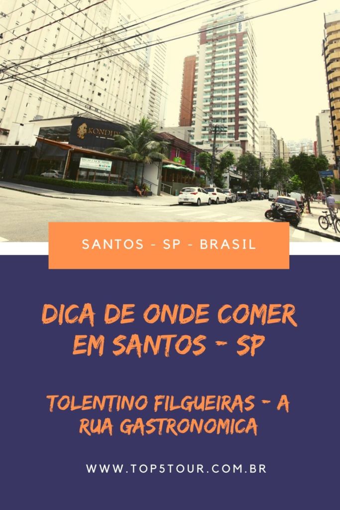 Rua Tolentino Filgueiras - rua gastronomica