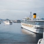 onde estão os navios de cruzeiro