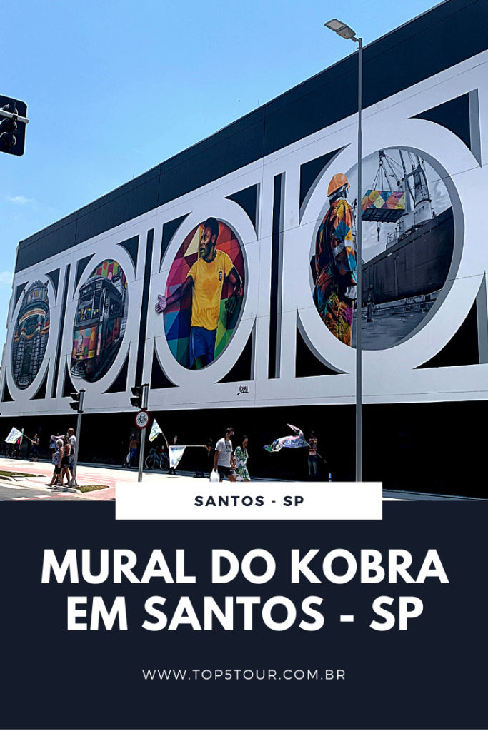 conheça o mural do kobra em santos