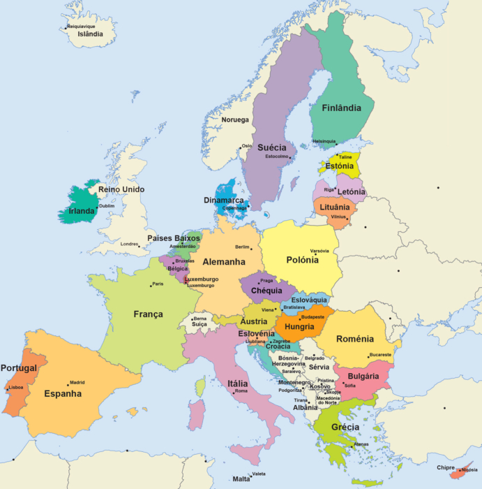 Diferença entre Europa e União Europeia Diferença entre Europa e União Europeia