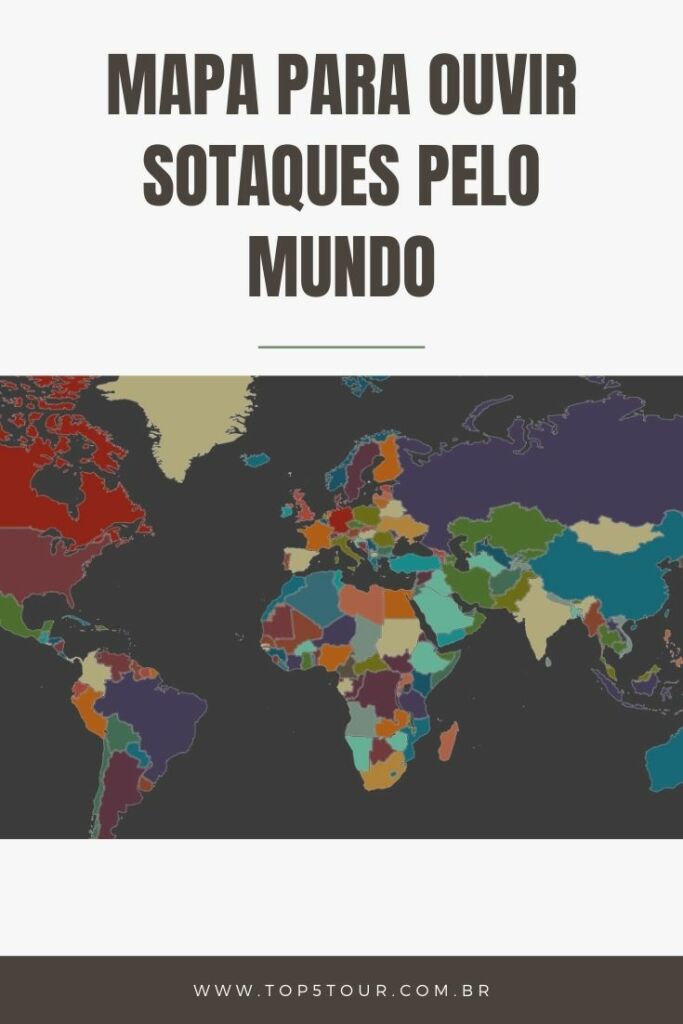 sotaques pelo mundo