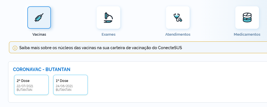 certificado de vacinação contra covid 19