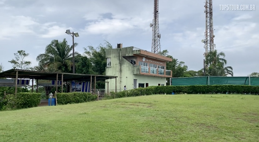 Clube de voo livre na rampa de salto