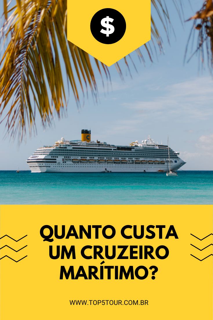 quanto custa um cruzeiro marítimo