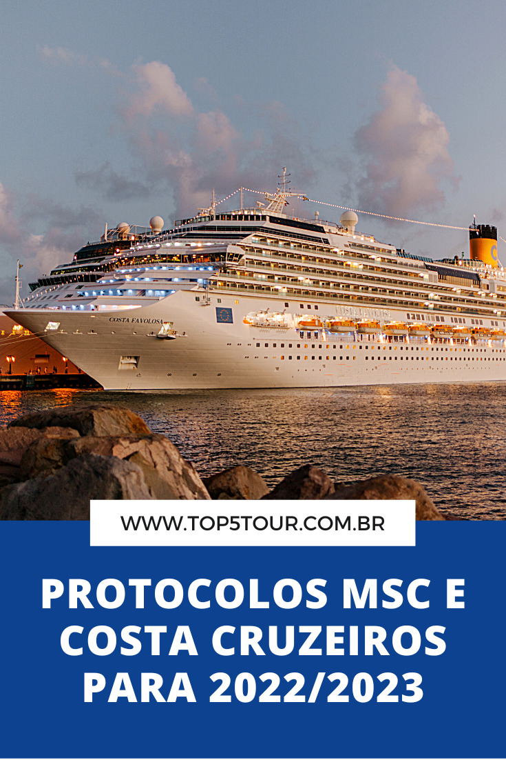 protocolos msc e costa cruzeiros atualizados