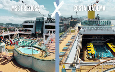 MSC Preziosa x Costa Diadema? Qual o melhor navio?