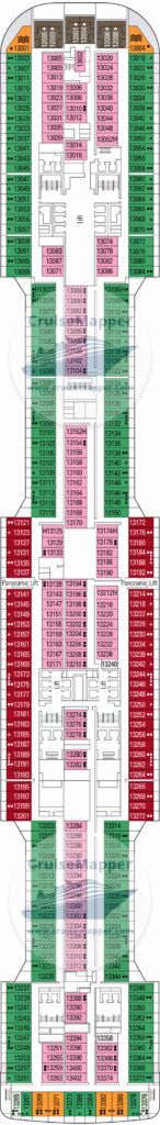 Mapa do navio - MSC Grandiosa