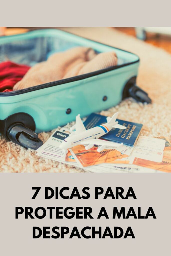 Dicas para proteger a mala despachada no aeroporto