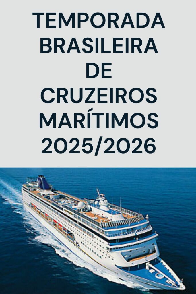 temporada brasileira de cruzeiros 2025/2026