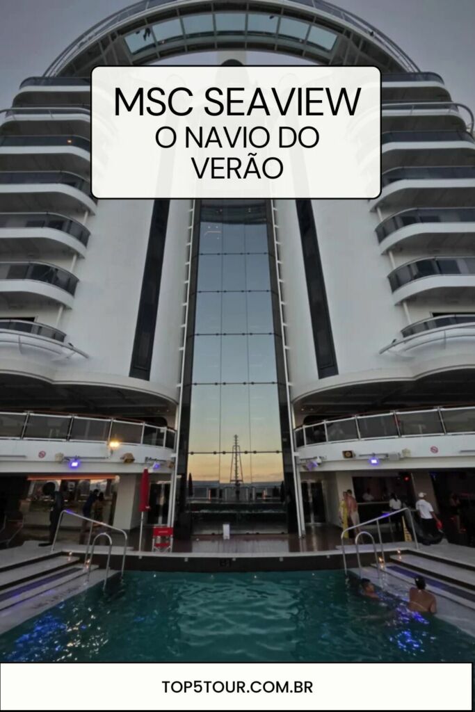 Msc Seaview na temporada brasileira Msc Seaview na temporada brasileira
