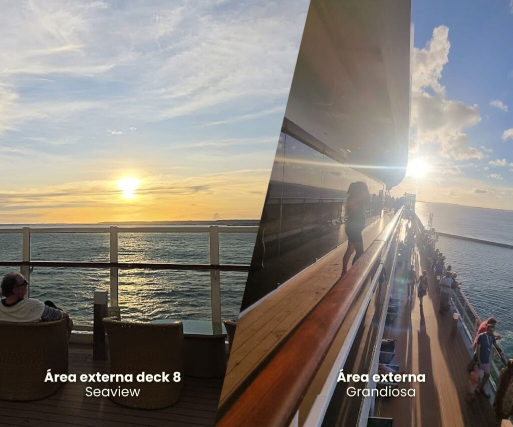 Msc Seaview x Msc Grandiosa qual o melhor Msc Seaview x Msc Grandiosa qual o melhor