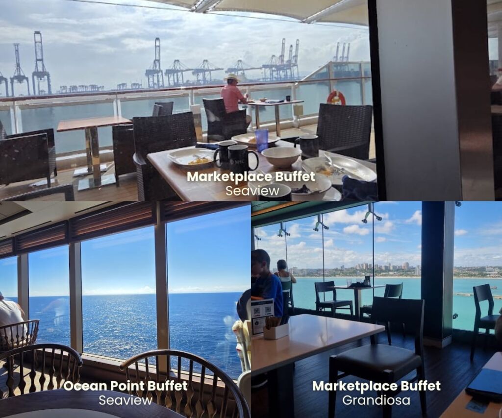 Msc Seaview x Msc Grandiosa qual o melhor Msc Seaview x Msc Grandiosa qual o melhor